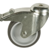 Roulette Ø75 pivotante + frein ESD – Image 2