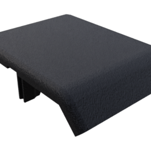 Cache équerre 45, PA, noir