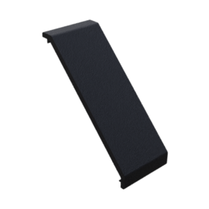 Cache équerre 45/90, PA, noir