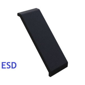 Cache équerre 30/60, PA, ESD, noir