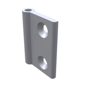 Aile 30 pour charnière, aluminium anodisé