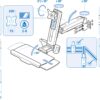 Support, écran/clavier, 4 axes, réglable en hauteur – Image 4