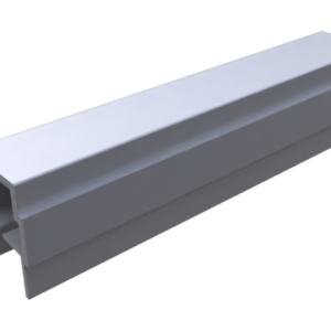 Profilé cache et réduction, R8I, gris, (barre 2m)