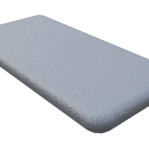 Cache d'extrémité 40x80, R8I, PA, gris