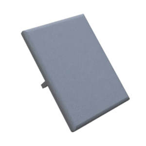 Cache équerre 40 R8I, PA gris