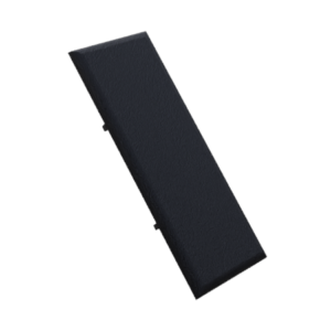 Cache équerre 40/80 R8I, PA, noir