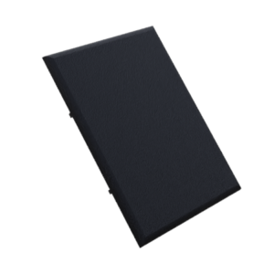 Cache équerre 80x80 R8I, PA noir