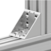 Equerre (sans cache) 80, R8I, peint. gris – Image 2