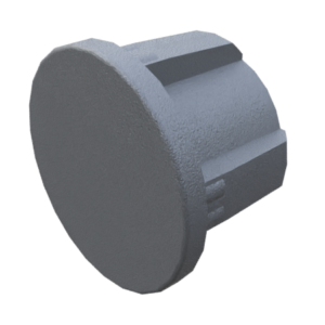 Cache d'extremité D30, PA, gris