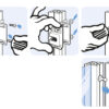 Equerre de fixation pour loqueteau à bille STI8-LOA, acier zingué – Image 4