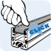 Insert avec 4 galet noir, ESD, prémonté, Lg50 – Image 5