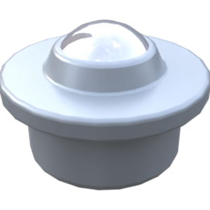 Insert d24 à bille acier chromé d16, bille acier