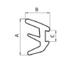Joint d'encadrement souple, R8I/R10I/R10B, le ml – Image 2