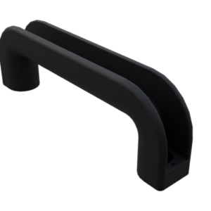 Poignée Etrier U 160, pour M8, PA, noir