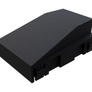 Rampe de niveau pour Rail AL, PA, noir, Lg50