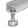 Pied cloche D44, M12X160 Ht145, acier zingué – Image 2