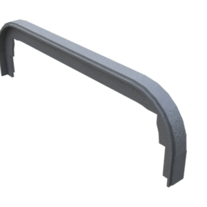 Cache pour poignée Etrier 120, PA, gris sim. RAL7042