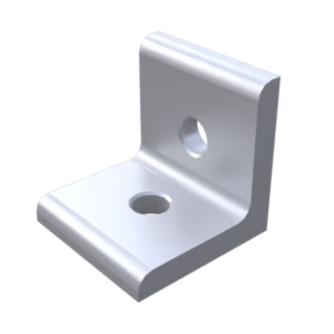 Equerre cornière 40, 40x40x36, aluminium anodisé