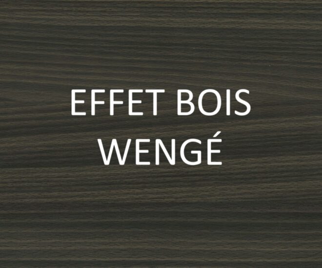 Panneau Composite Aluminium - EFFET BOIS WENGE