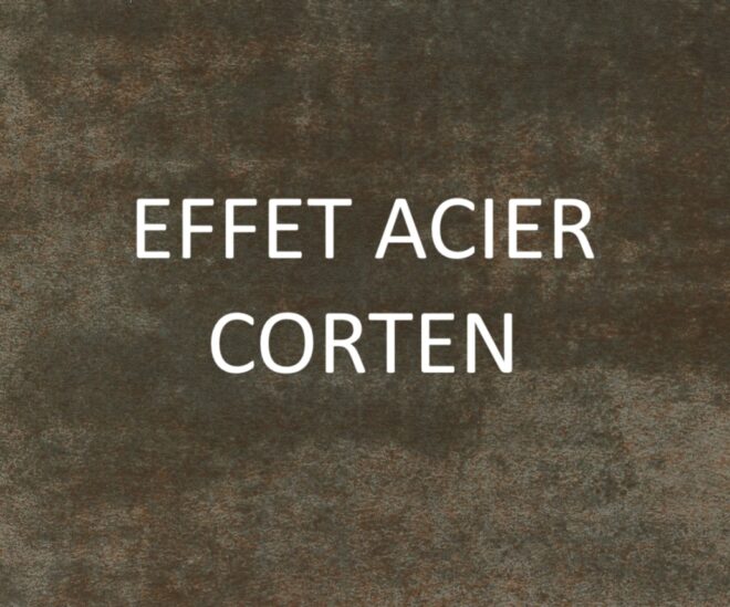 Panneau Composite Aluminium - EFFET CORTEN